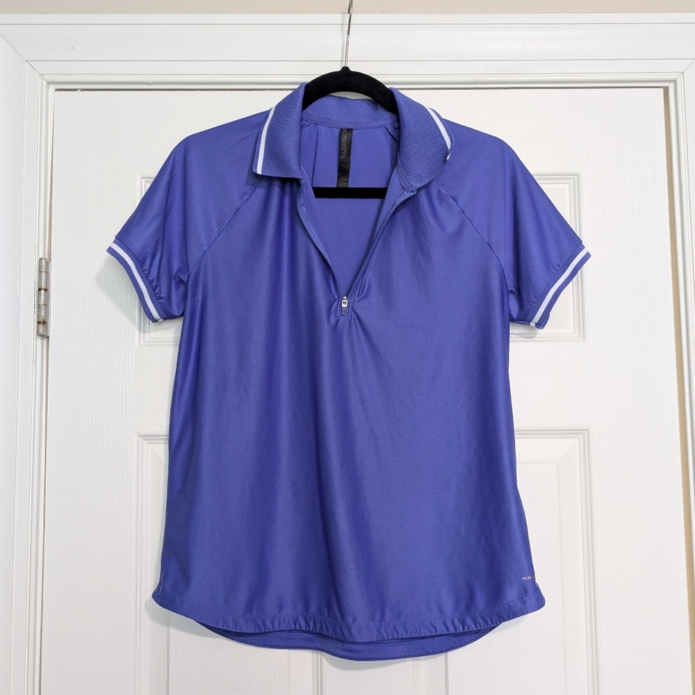 Mondetta purple golf shirt